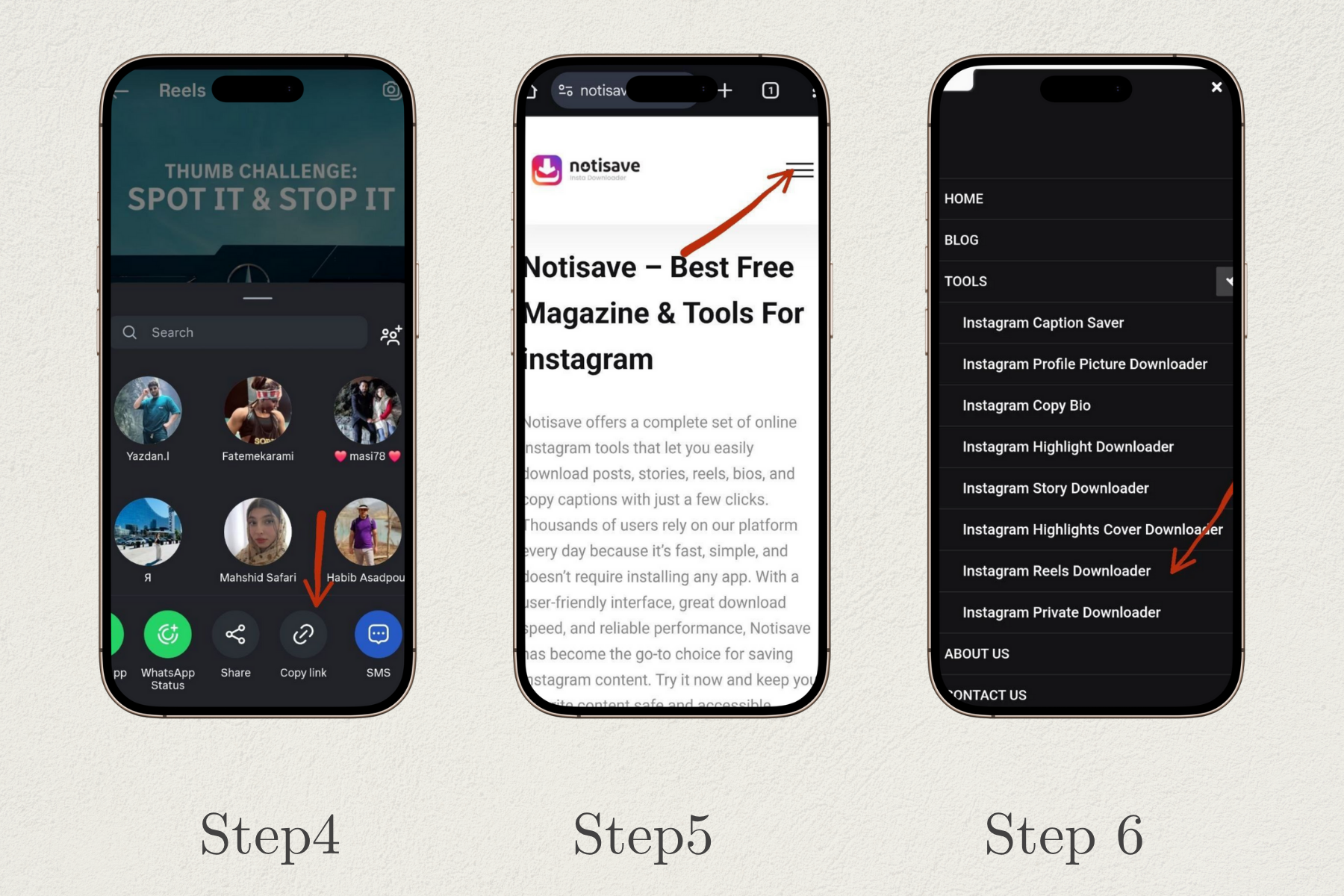 Paste Reels link and download MP4