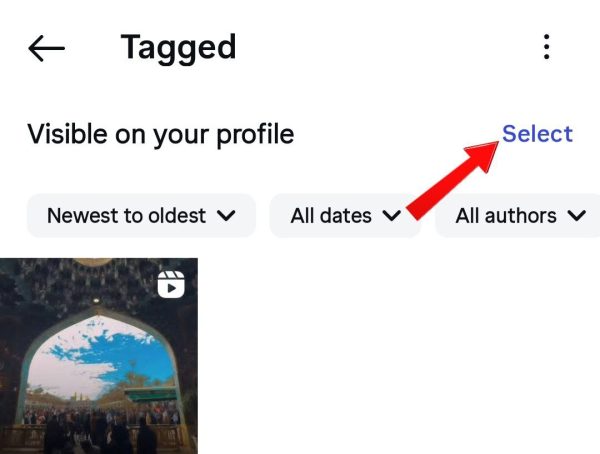 Note Not all stories allow you to untag yourself, and it may not always be available.