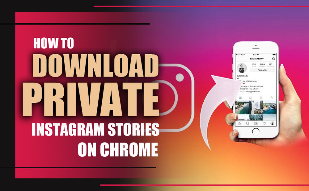 Steps to download private Instagram stories online websites